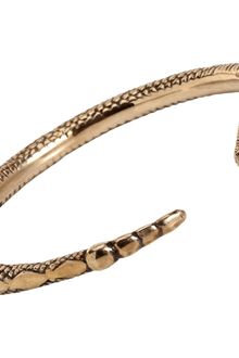 Pamela Love Bronze Serpent Bangle - Lyst
