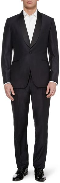 Paul Smith Navy Abbey Slimfit Wool Tuxedo - Lyst