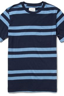 Saturdays Surf Nyc Randall Striped Cottonjersey T-shirt - Lyst