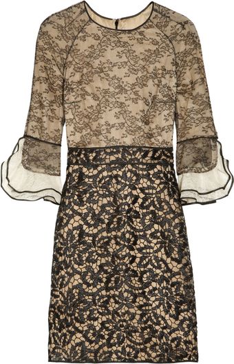 Valentino Lace Dress - Lyst