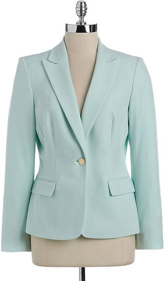 Calvin Klein Onebutton Blazer - Lyst