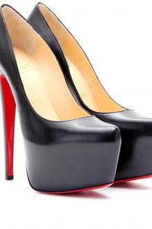 Christian Louboutin Daffodile Leather Platform Pumps - Lyst