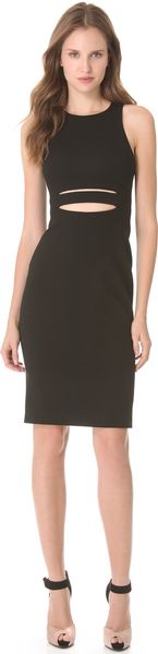Cushnie Et Ochs Sleeveless Dress with Cutout - Lyst