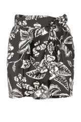 Isabel Marant Tundra Print Silk Skirt