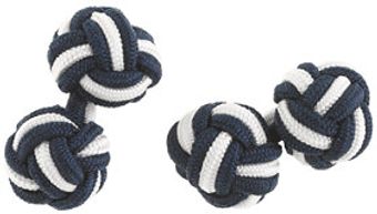 J.Crew Fabric Knot Cuff Links - Lyst