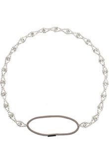 Jennifer Behr Scalloped Swarovski Crystal Headband - Lyst