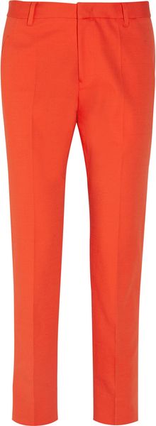 Jil Sander Niccolo Woven Cottonblend Straightleg Pants - Lyst