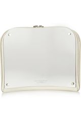 Maison Martin Margiela Curved Mirror and Leather Clutch
