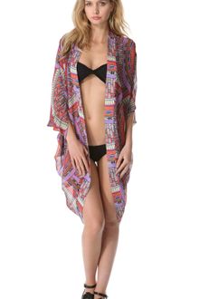 Mara Hoffman Rainbow Cocoon Cover Up - Lyst