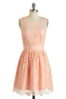 ModCloth When The Night Comes Dress in Petal - Lyst