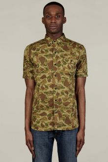Penfield Mens Camo Print Harrisville Shirt - Lyst