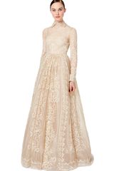 Valentino Long Sleeved Gown