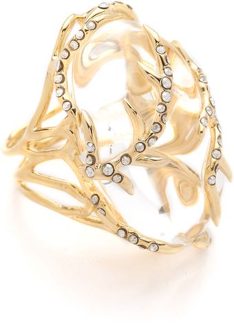 Alexis Bittar Ophelia Vine Encased Ring - Lyst