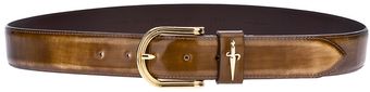 Cesare Paciotti Twotone Belt - Lyst