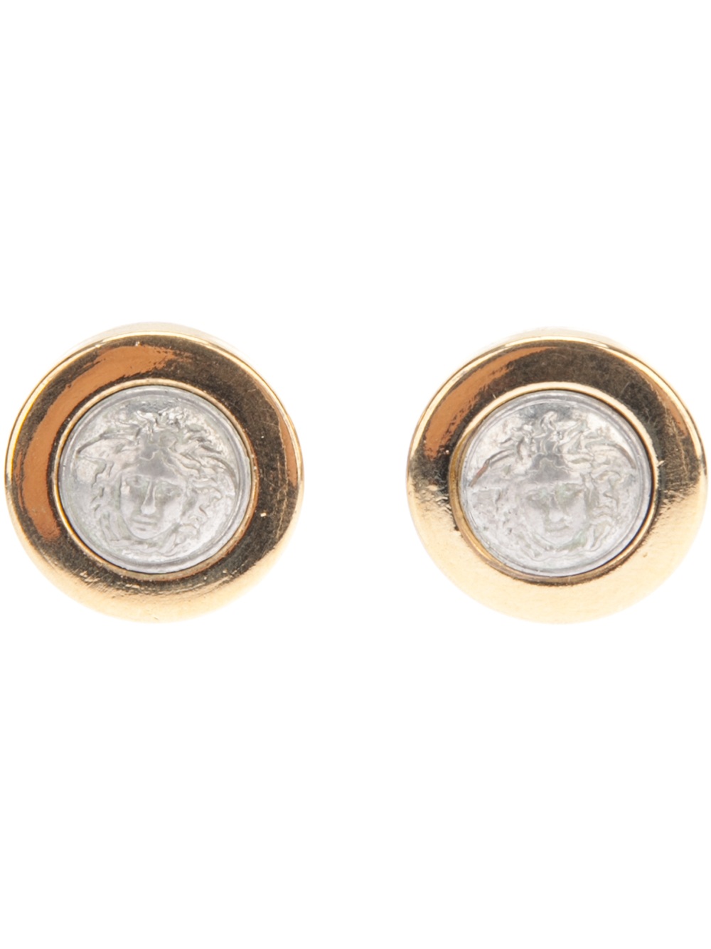 Gianni Versace Vintage Clip On Earrings in Gold Lyst