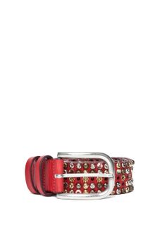 Isabel Marant Cecile Elvis Belt in Red - Lyst