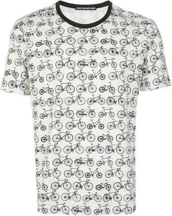 Issey Miyake Printed T-Shirt - Lyst
