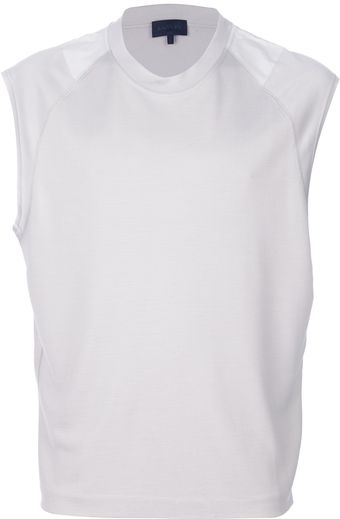 Lanvin Sleeveless T-Shirt - Lyst
