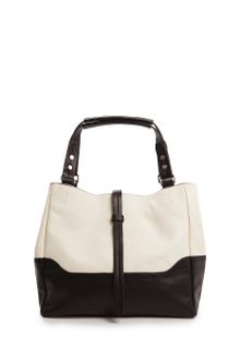 Mango Touch Twotone Tote Bag - Lyst