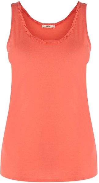 Oasis Twist Detail Vest - Lyst