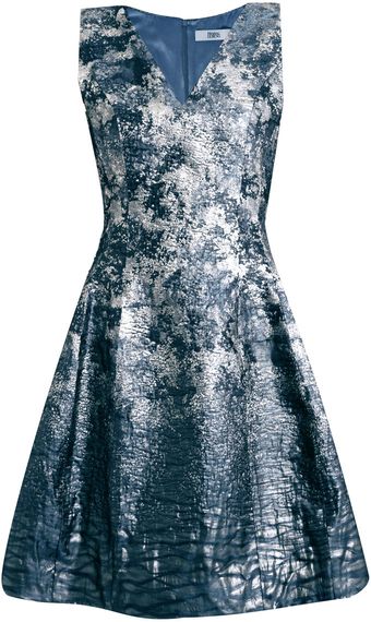 Prabal Gurung Degradé Jacquard Fitted Dress - Lyst