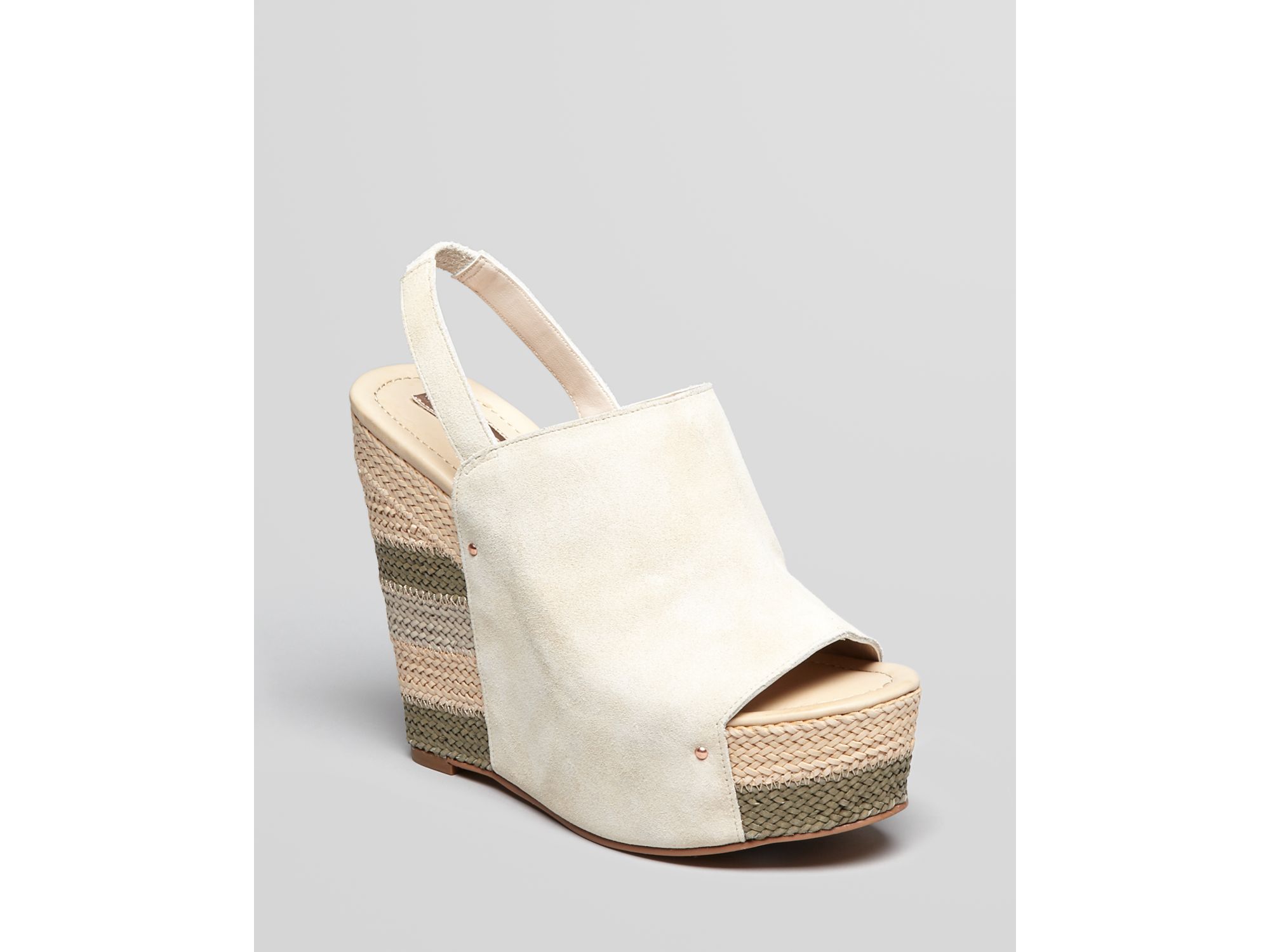 white slingback heels open toe