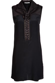 10 Crosby by Derek Lam Crepe De Chine Dress - Lyst