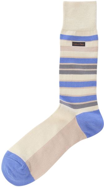 Calvin Klein New Stripe Sock - Lyst