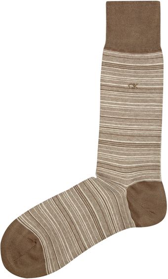 Calvin Klein Feed Stripe Sock - Lyst