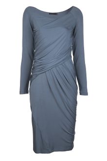 Donna Karan New York Draped Dress - Lyst