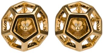 Eddie Borgo Caged Nova Stud Earrings - Lyst