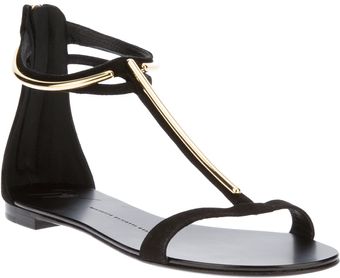 Giuseppe Zanotti Tbar Sandal - Lyst