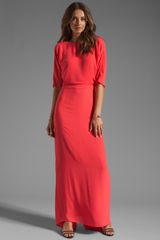  Draped Back Gown