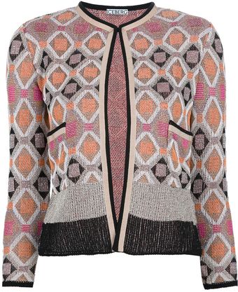 Iceberg Metallic Cardigan - Lyst