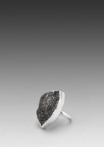 Jnb Jnb Bella Ring in Sterlingblack - Lyst