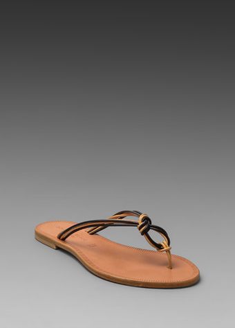 Joie A La Plage Palmetto Flip Flops in Blacknatural - Lyst