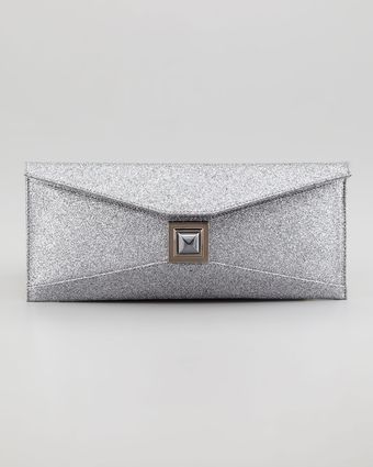 Kara Ross Stretch Prunella Glitter Clutch Bag - Lyst