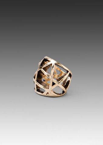Low Luv X Erin Wasson Domed Cage Ring - Lyst