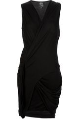 McQ by Alexander McQueen Adjustable Drape Dress