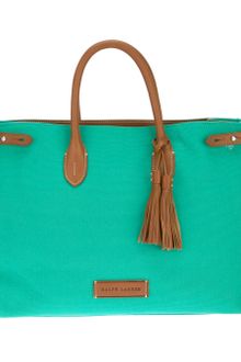 Ralph Lauren Tassel Tote - Lyst