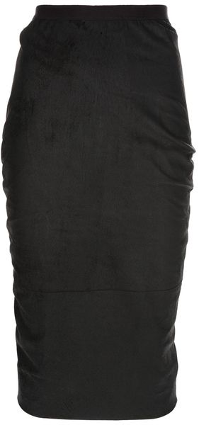 Rick Owens Pencil Skirt - Lyst