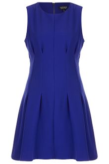 Topshop Seam Waist Shift Dress - Lyst