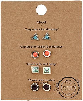 Topshop Mood Stud Earring Multipack - Lyst