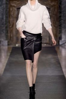 Anthony Vaccarello Turtle Neck Angora Sweater - Lyst