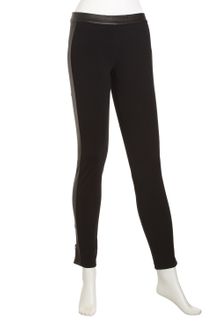 Cut25 By Yigal Azrouël Leather and Ponte Combo Leggings - Lyst