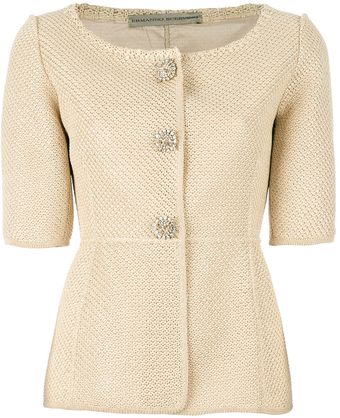 Ermanno Scervino Tailored Cardigan - Lyst