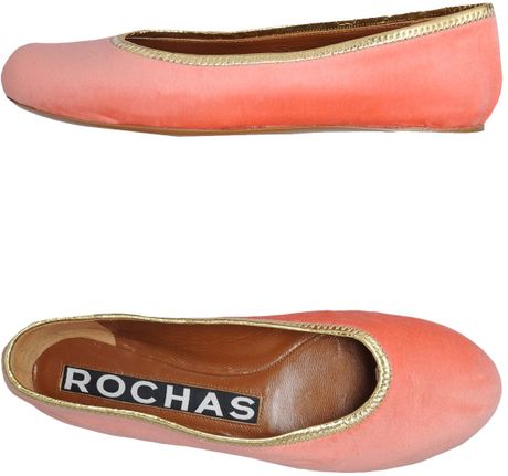rochas ballet flats