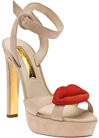 Rupert Sanderson Lolly Suede Sandals - Lyst