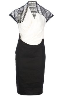 Malloni Bicolour Dress - Lyst