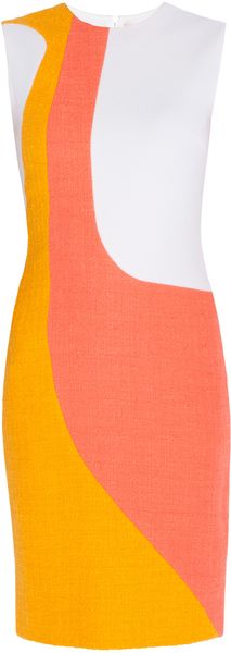 Roksanda Ilincic Brett Three Colour Dress - Lyst